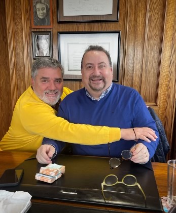 Gonzalo Migueles y Sergio Yáber