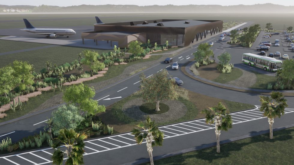 Así se espera que sea el nuevo Aeropuerto de Viña del Mar (Ministerio de Obras Públicas)