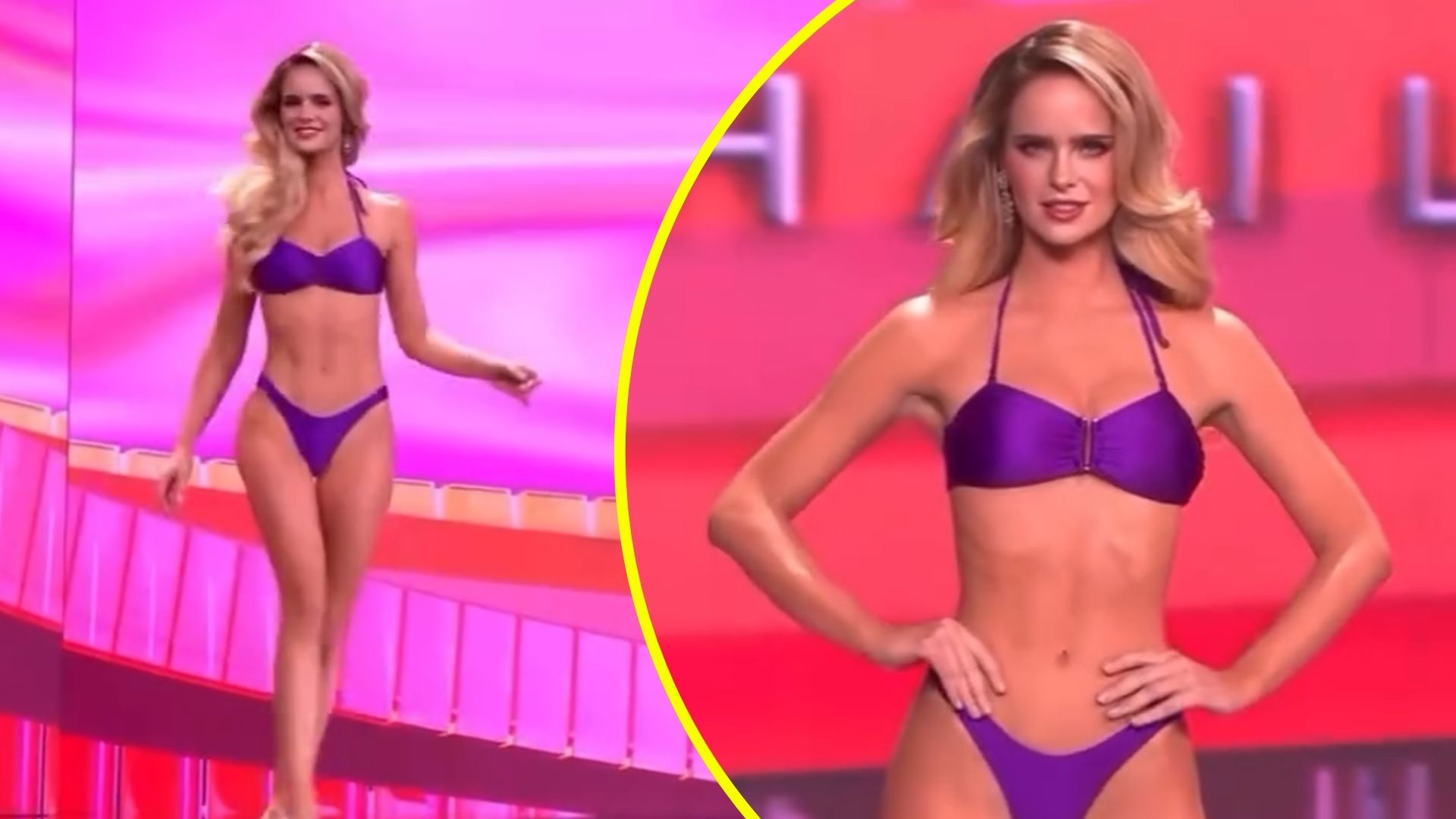 Inna Moll sacó aplausos en Miss Universo en el desfile de bikinis: Este fue  el traje de baño que utilizó - Meganoticias