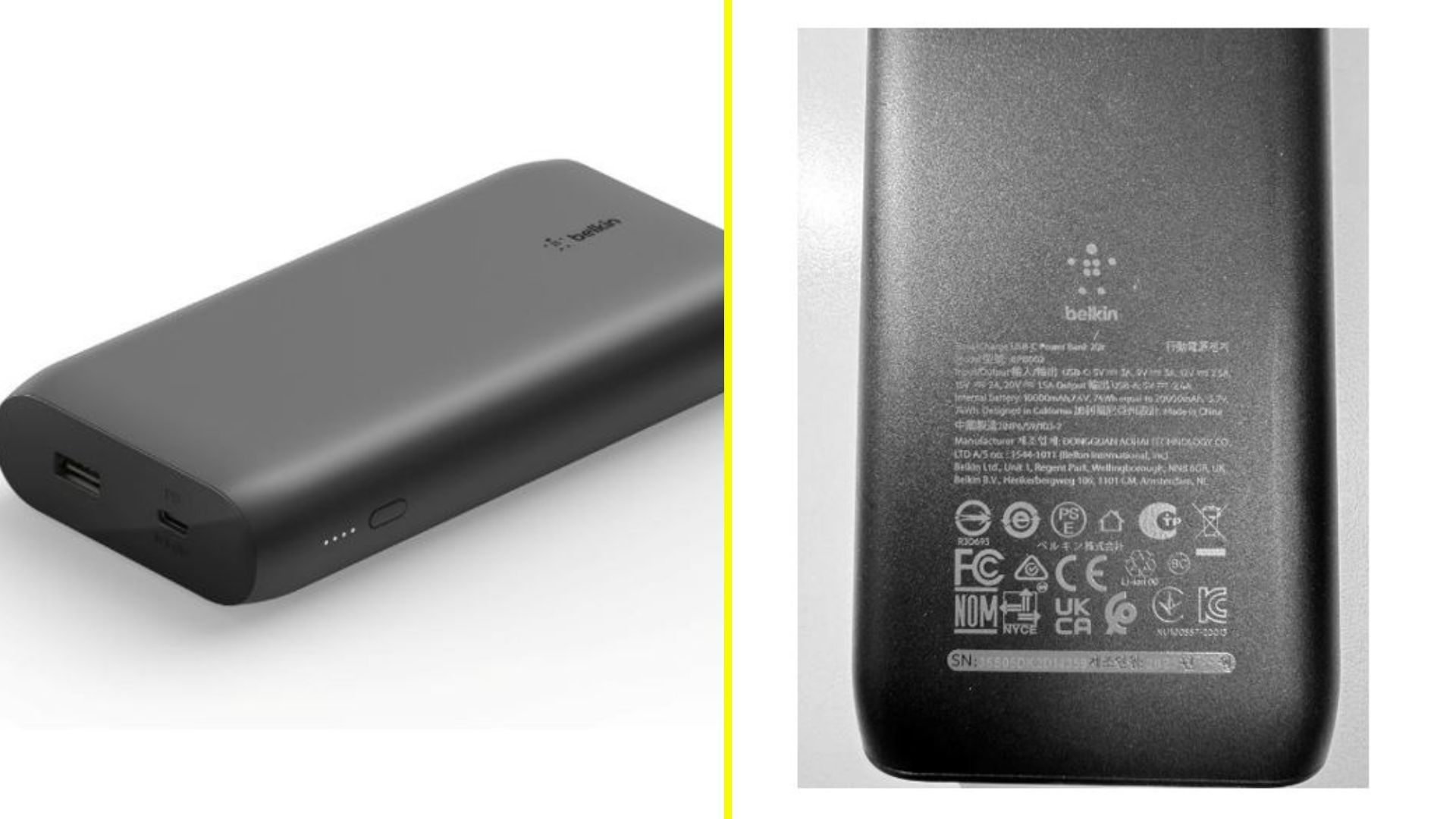 Bateria Externa / Sernac