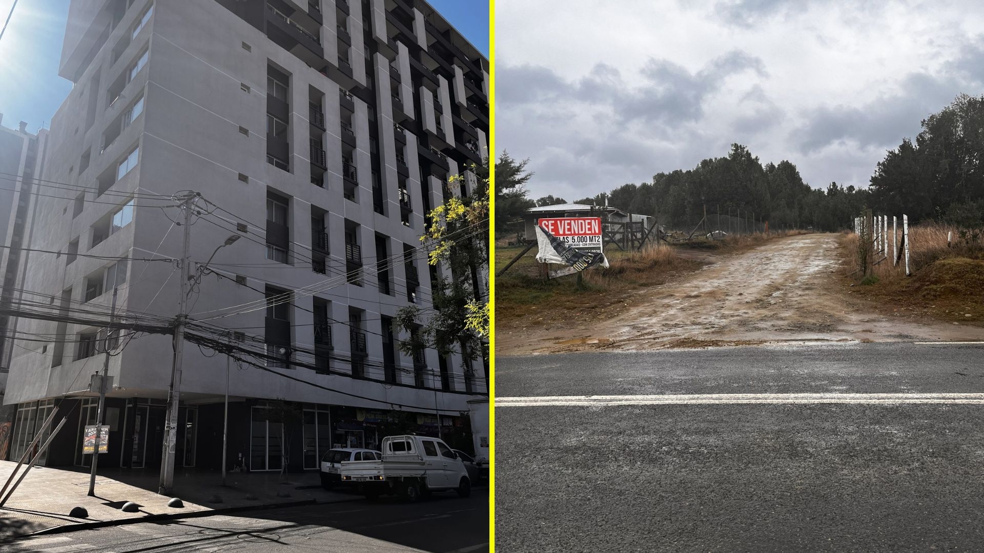 Departamento en Estación Central y terreno en Los Muermos