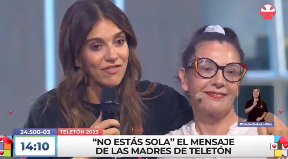 Carmen Disa en la Teletón
