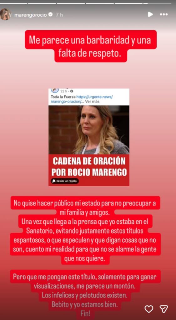 Historia de Rocío Marengo