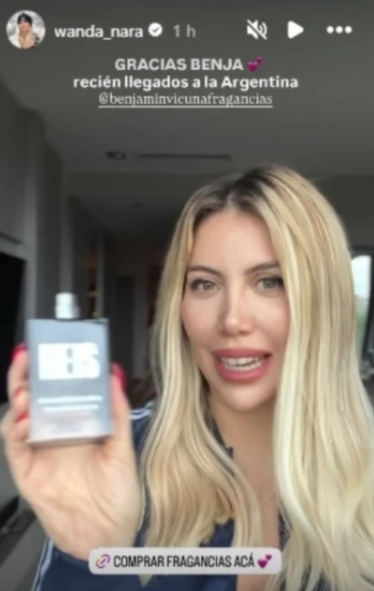 El registro de Wanda Nara
