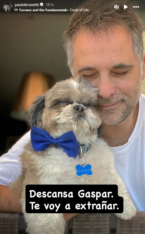 Paulo Brunetti y Gaspar / Instagram