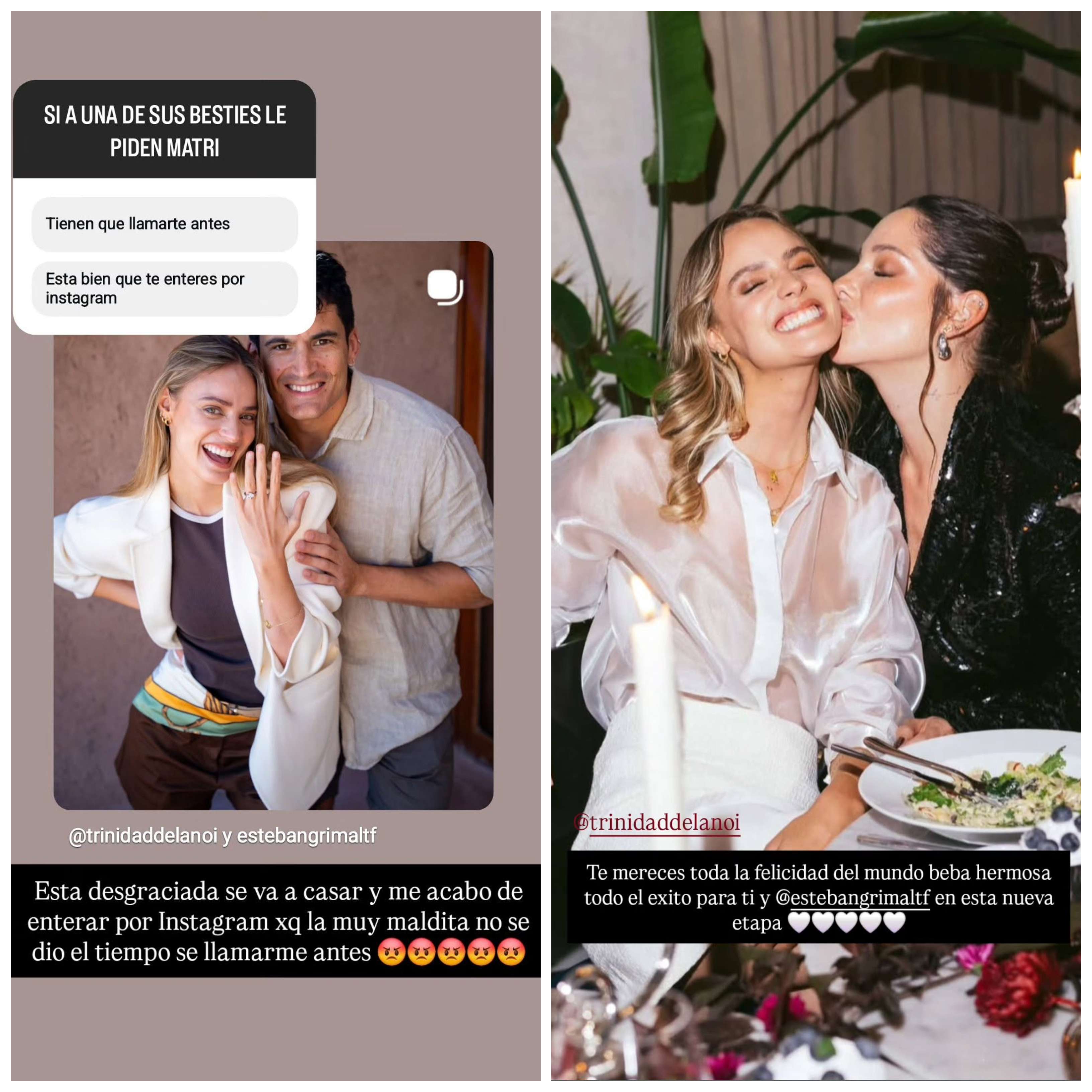 Trini de la Noi y Esteban Grimalt