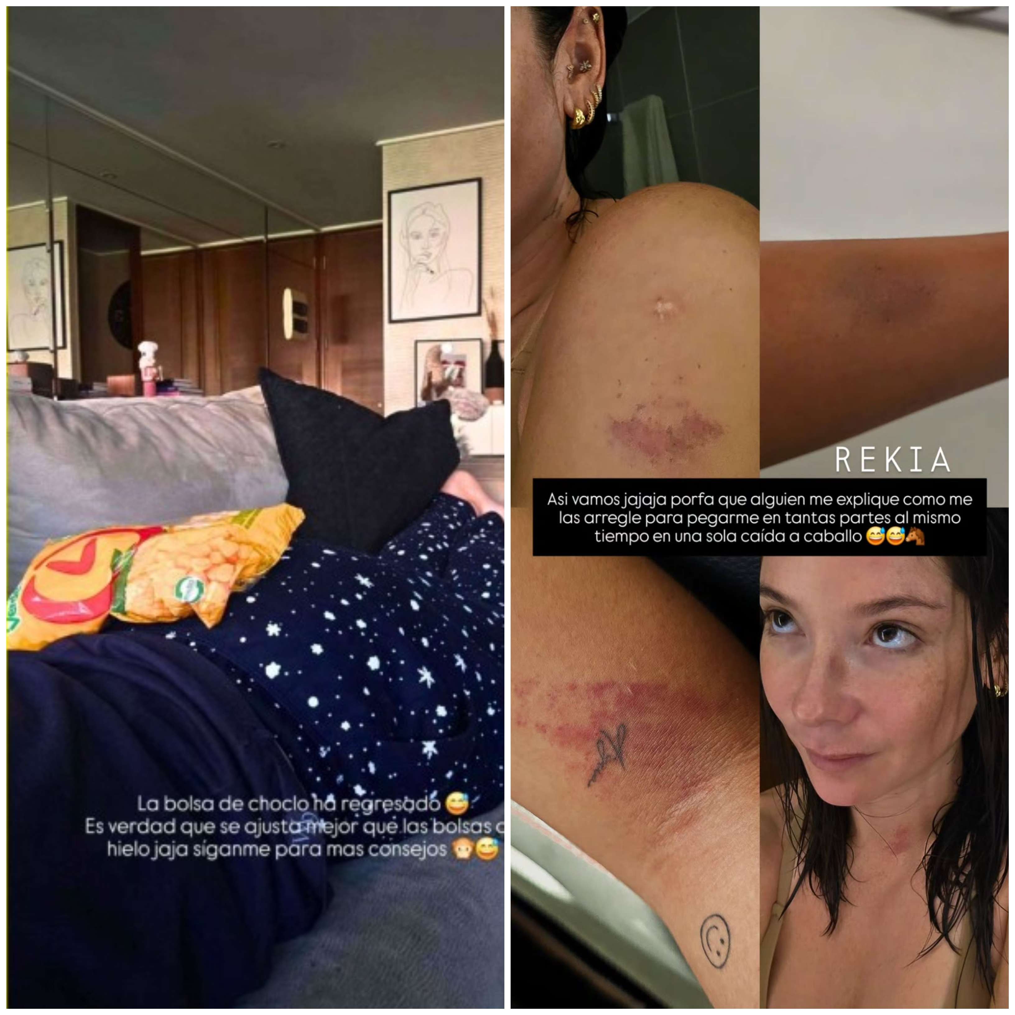 Historias de Instagram de Kel Calderón