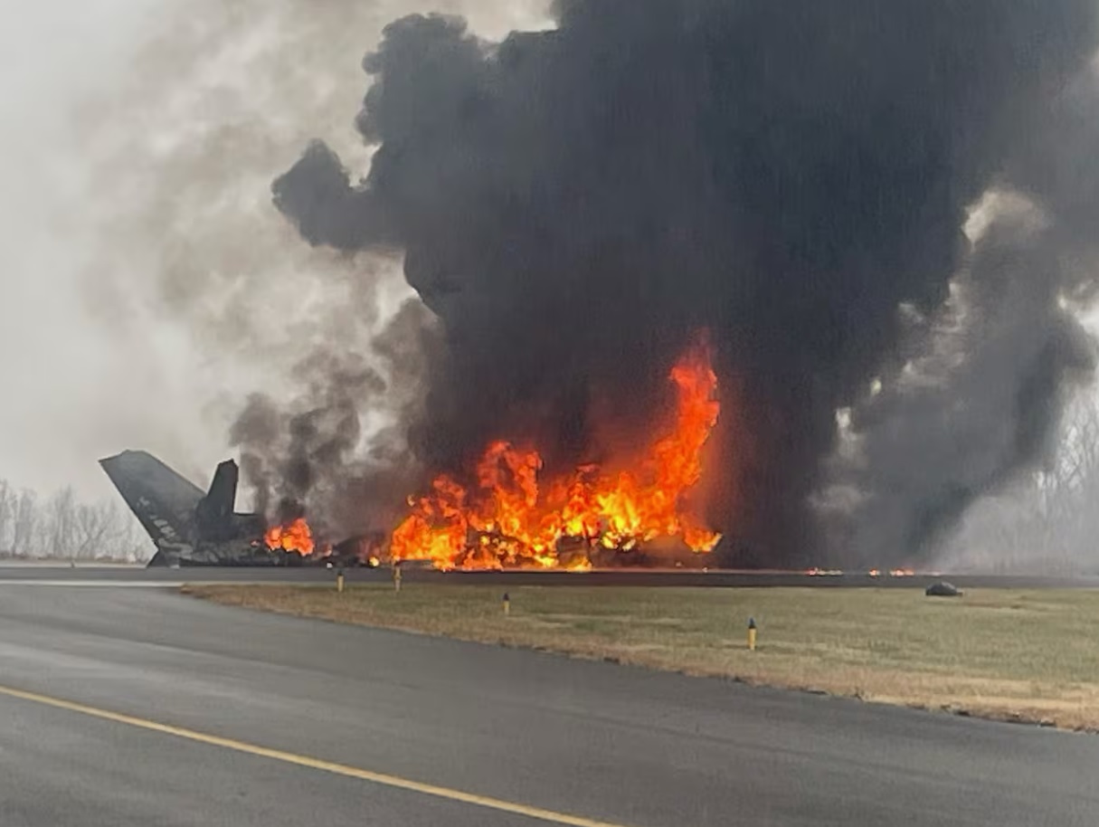 Imagen del avión estrellado / Fox News