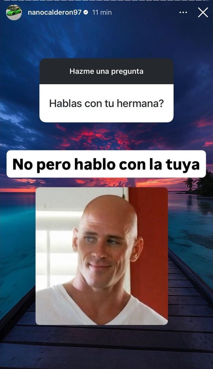 La respuesta de Nano Calderón