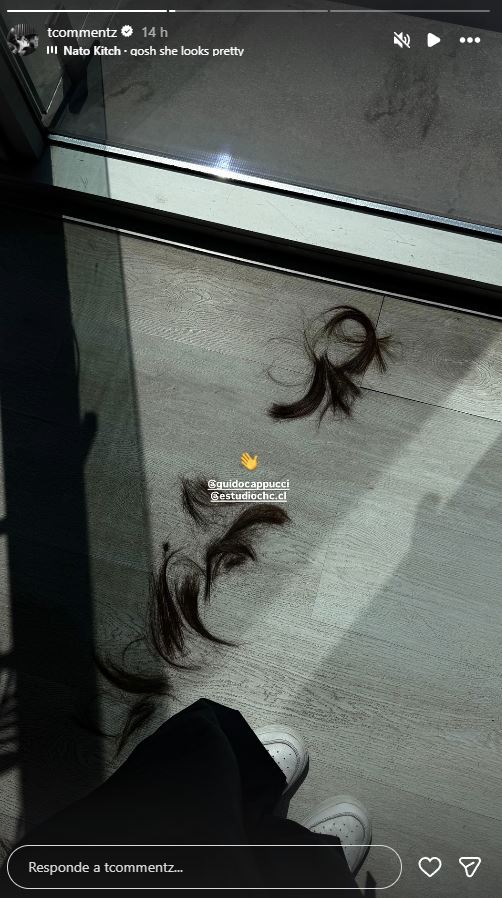 Historia de Instagram de @tcommentz