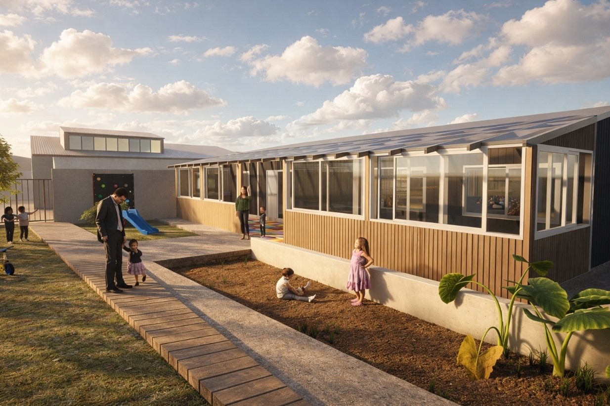 Frontis del Jardín Modular 