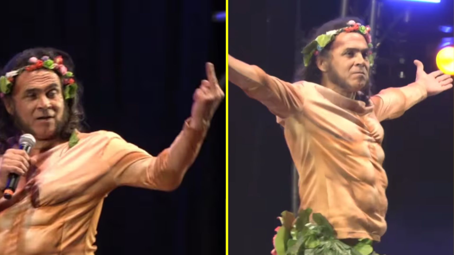 Arturo Ruiz-Tagle enfrentando las pifias del Festival Capital de Puerto Montt 2026.