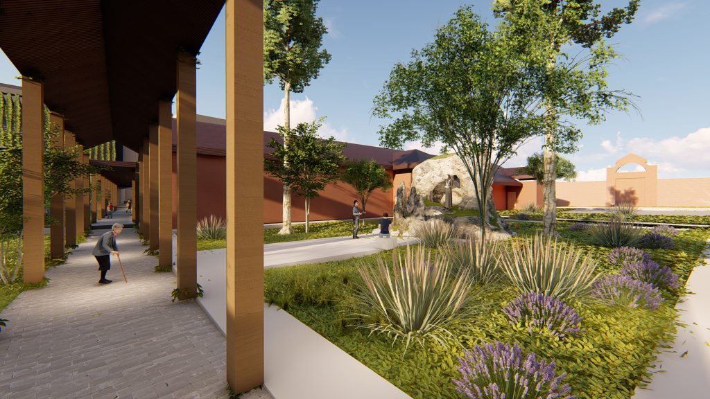 Imagen referencial del nuevo Instituto Nacional del Cáncer. / SSMN.