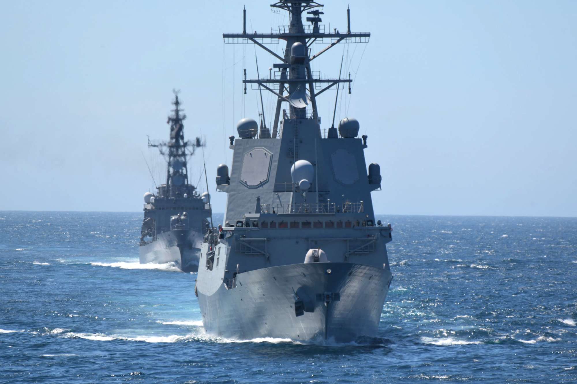 Fragata Cristóbal Colón. / AFP PHOTO / MINISTERIO DE DEFENSA / MINISTERIO DE DEFENSA ESPAÑOL.