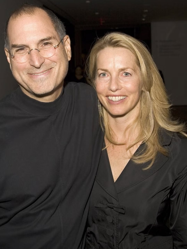 Steve Jobs y Laurene Powell  