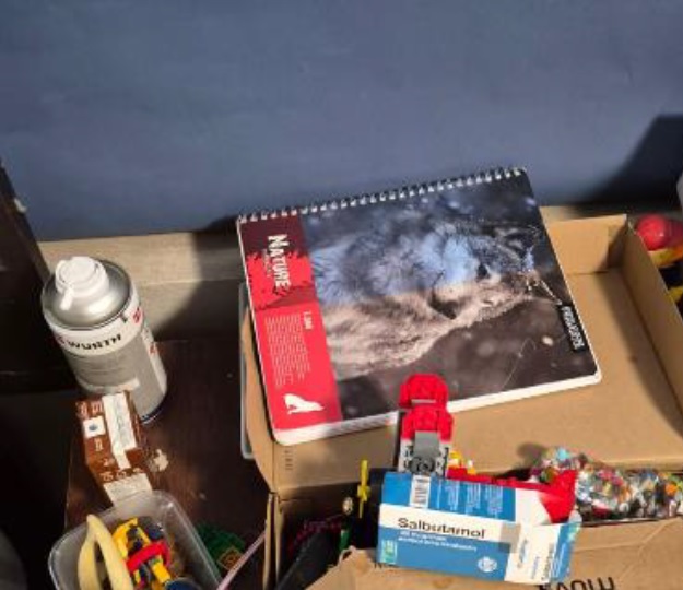 La evidencia en la habitación del imputado