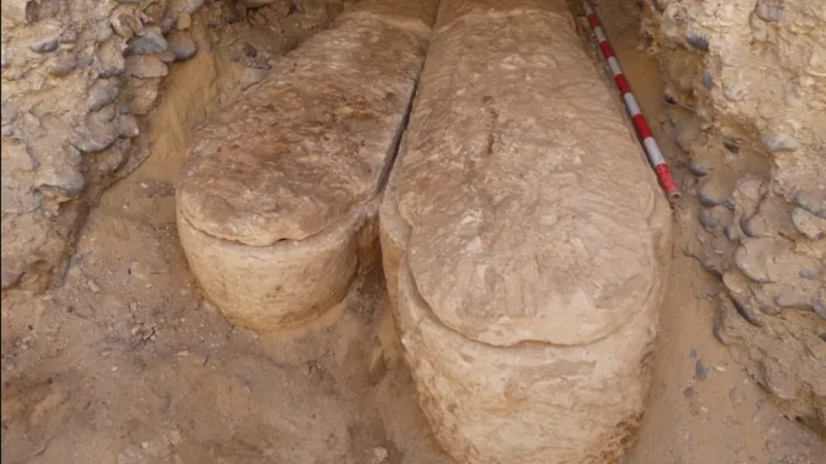 Momias en Egipto halladas en El-Bahnasa