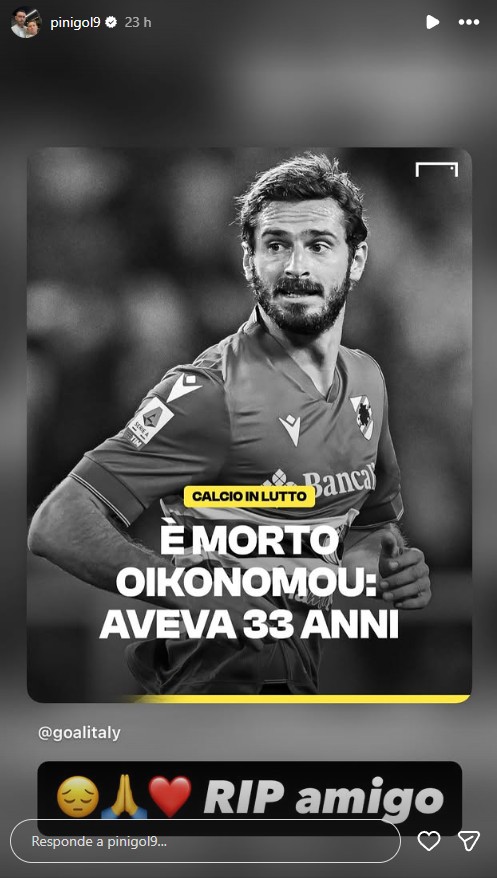 La reacción de Pinilla / Instagram
