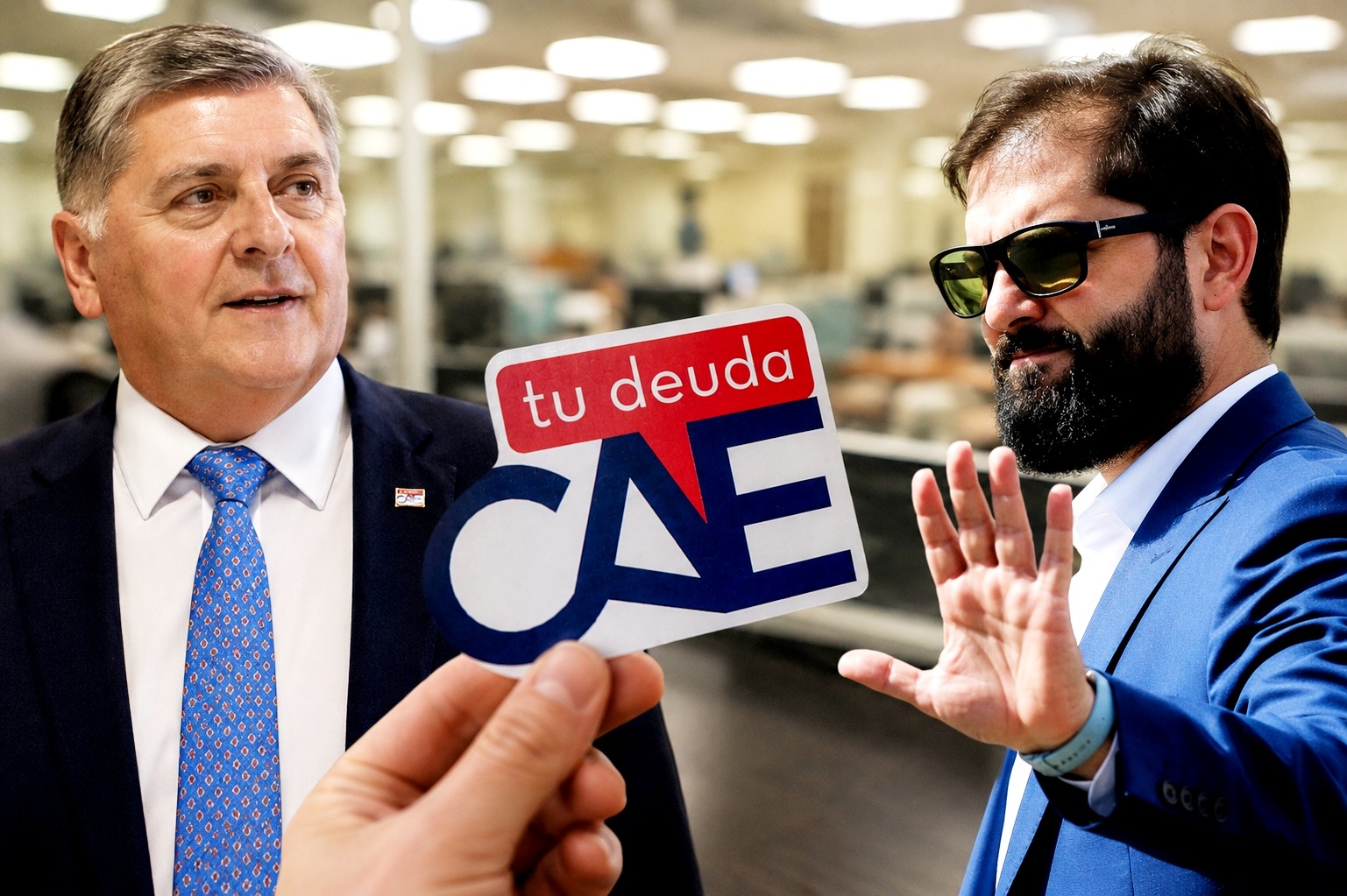 Imagen creada con IA usando fotos de agencia Aton y TGR