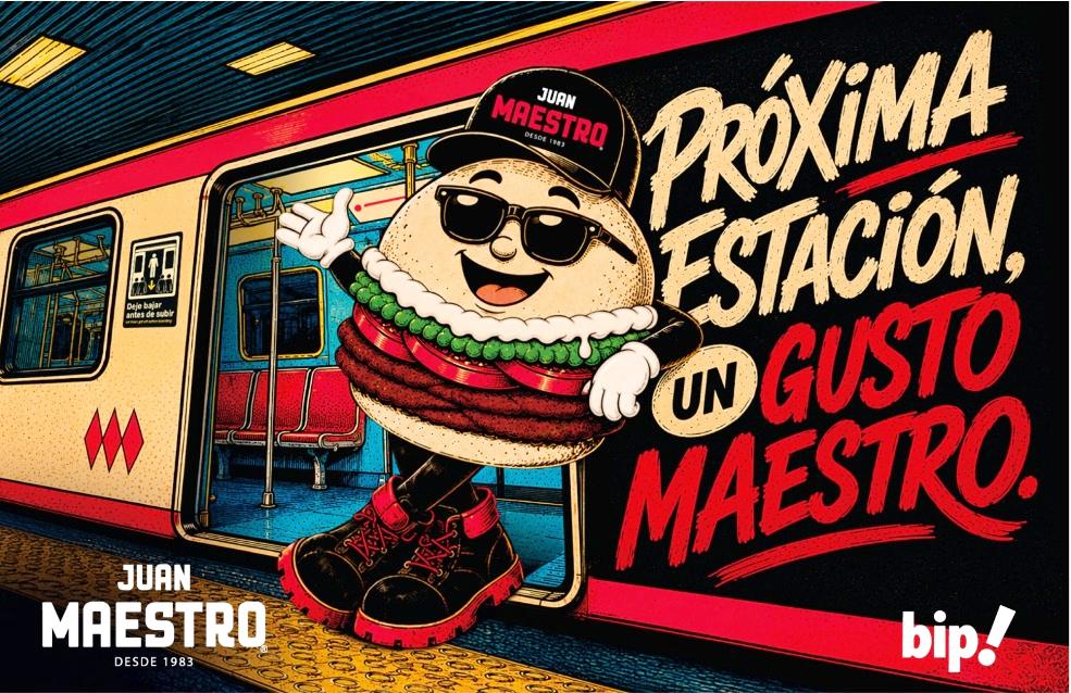 La nueva tarjketa Bip de Juan Maestro