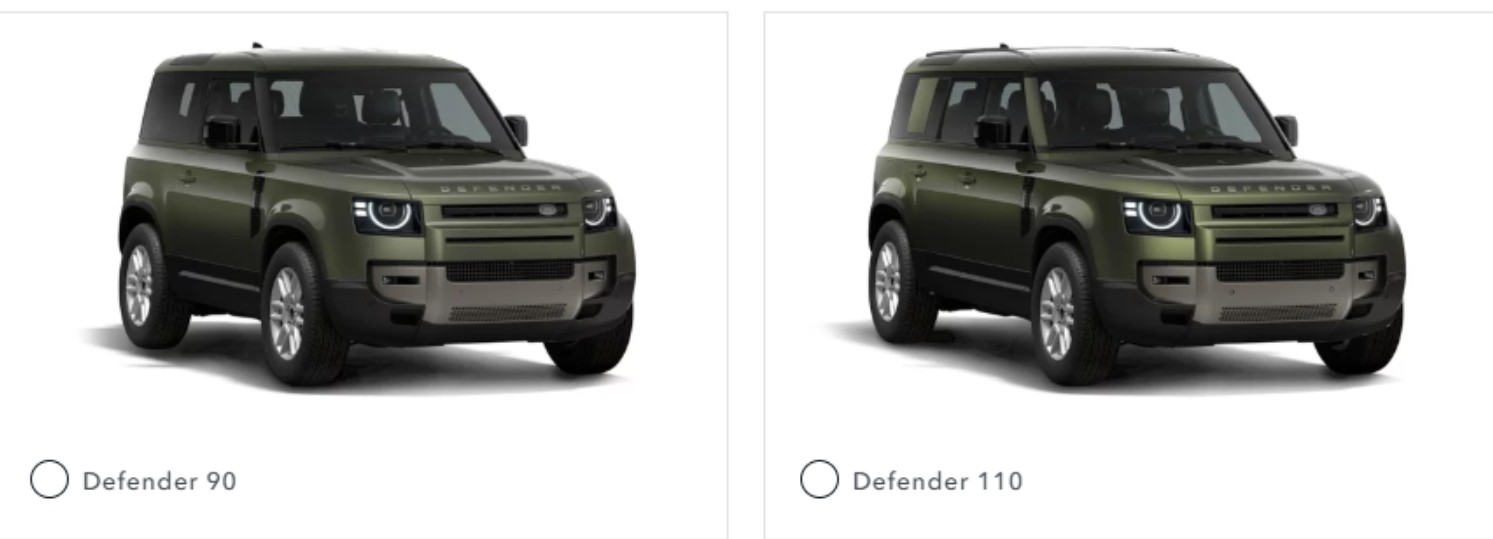 Defender 90 y Defender 110