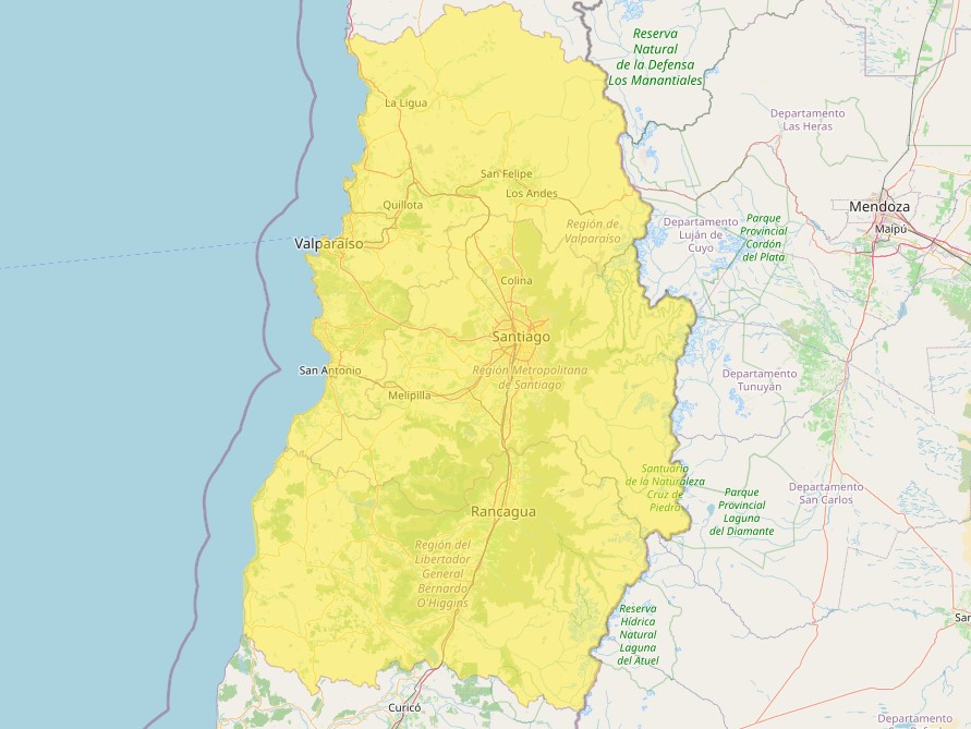 Zona donde podrían registrarse tormentas eléctricas | DMC