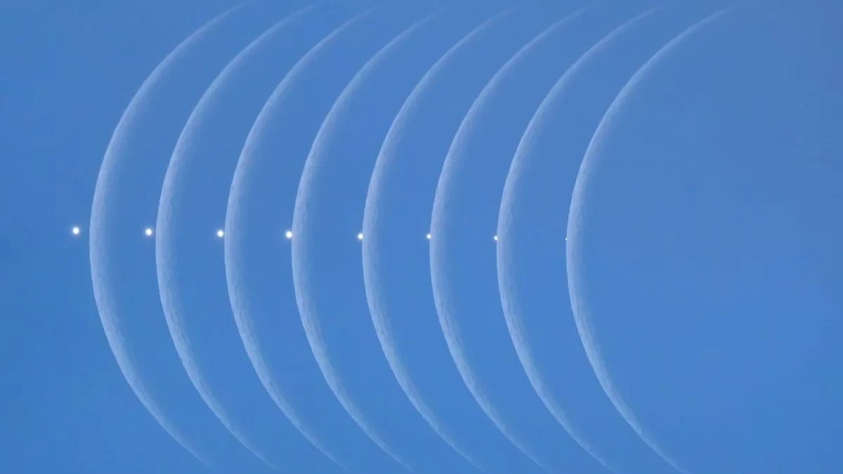 Perla venusina en la Luna. Ganadores del concurso Fotógrafo Astronómico del Año 2026