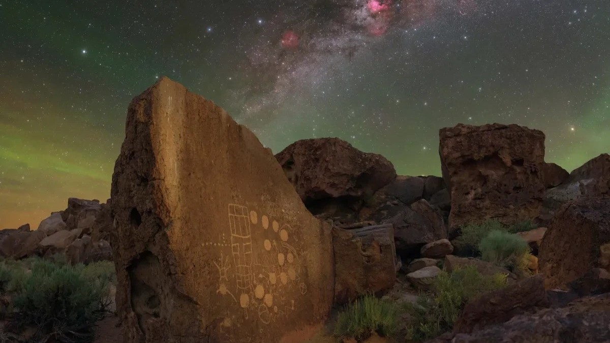 Un mensaje de los ancestros. Ganadores del concurso Fotógrafo Astronómico del Año 2026